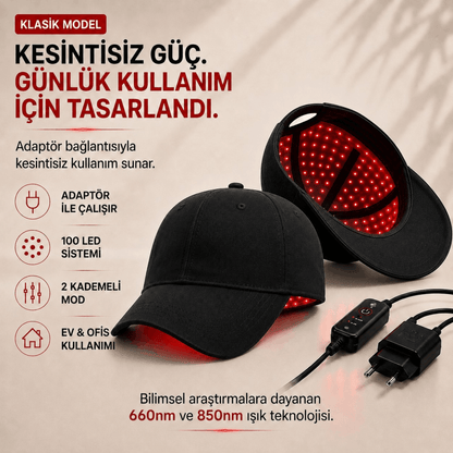SYLORE™ Kırmızı Işık Saç Terapi Şapkası